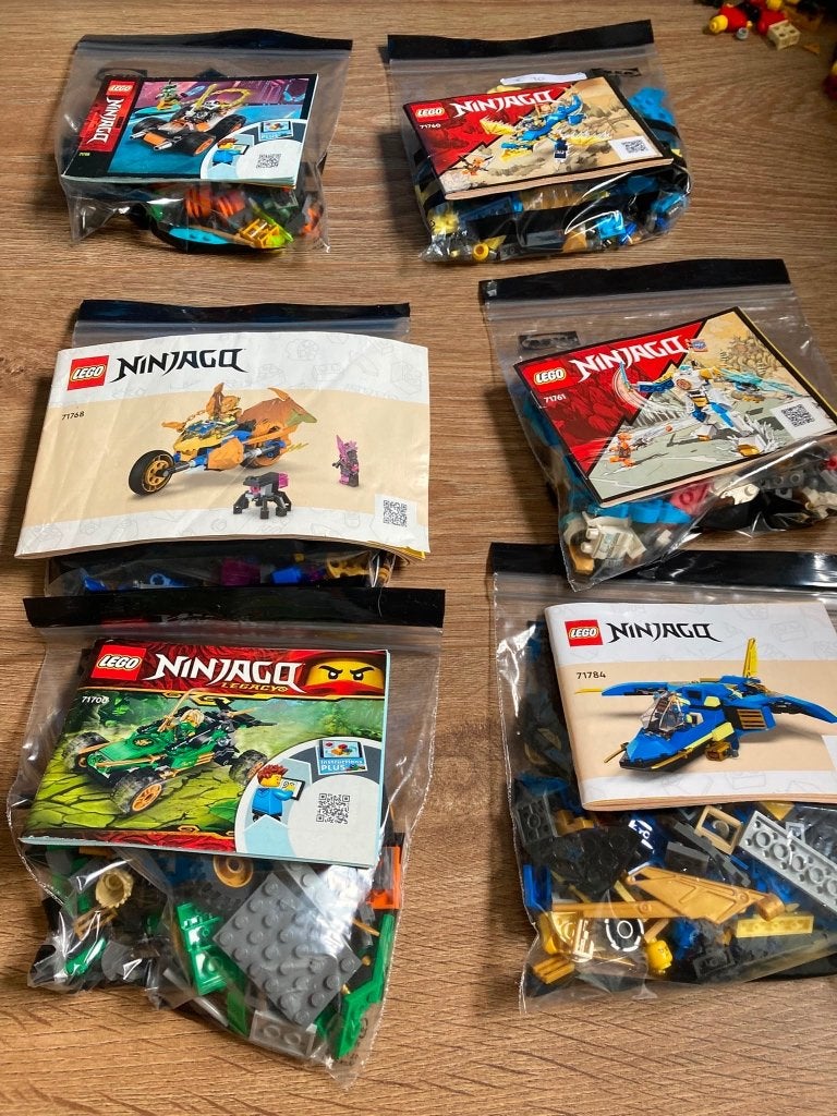 Ninjago sets - 6 stuks, Kinderen en Baby's, Speelgoed | Duplo en Lego, Zo goed als nieuw, Lego, Complete set, Compleet, Inclusief accessoires