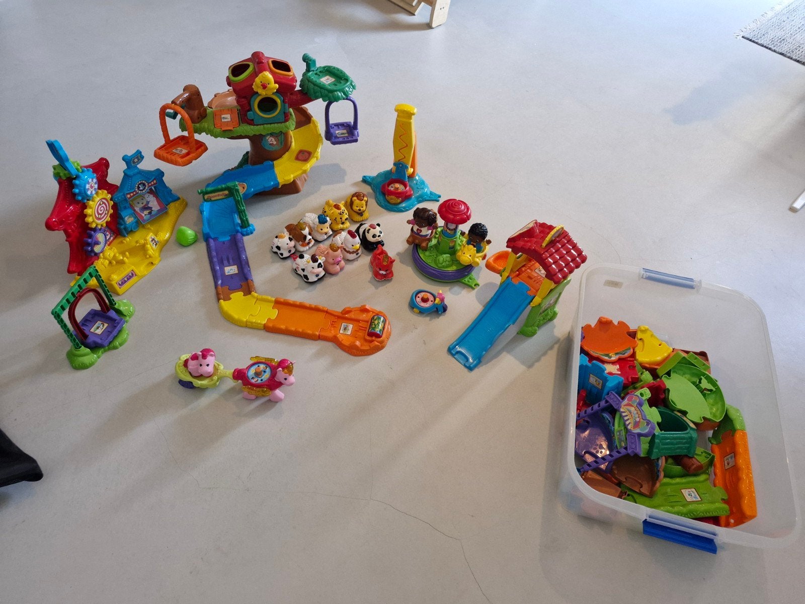 VTech Toet Toet Dieren en Zoef Zoef Dieren speelset, Ophalen, Gebruikt, Jongen of Meisje