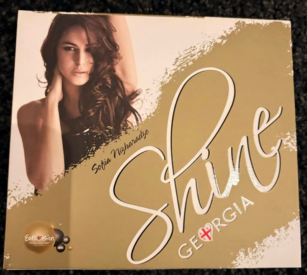 CD Single Georgië Eurovisie Songfestival 2010 - Sofia Nizhar, 1 single, Ophalen of Verzenden, Zo goed als nieuw, Pop
