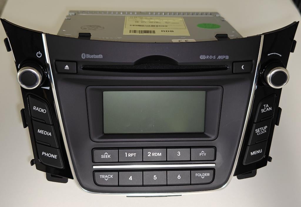 Originele Hyundai i30 Autoradio, Ophalen of Verzenden, Zo goed als nieuw