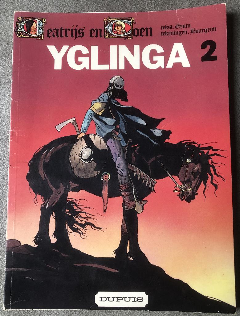 BEATRIJS EN COEN - YGLINGA 2 - STRIPBOEK, Eén stripboek, Ophalen of Verzenden, Zo goed als nieuw
