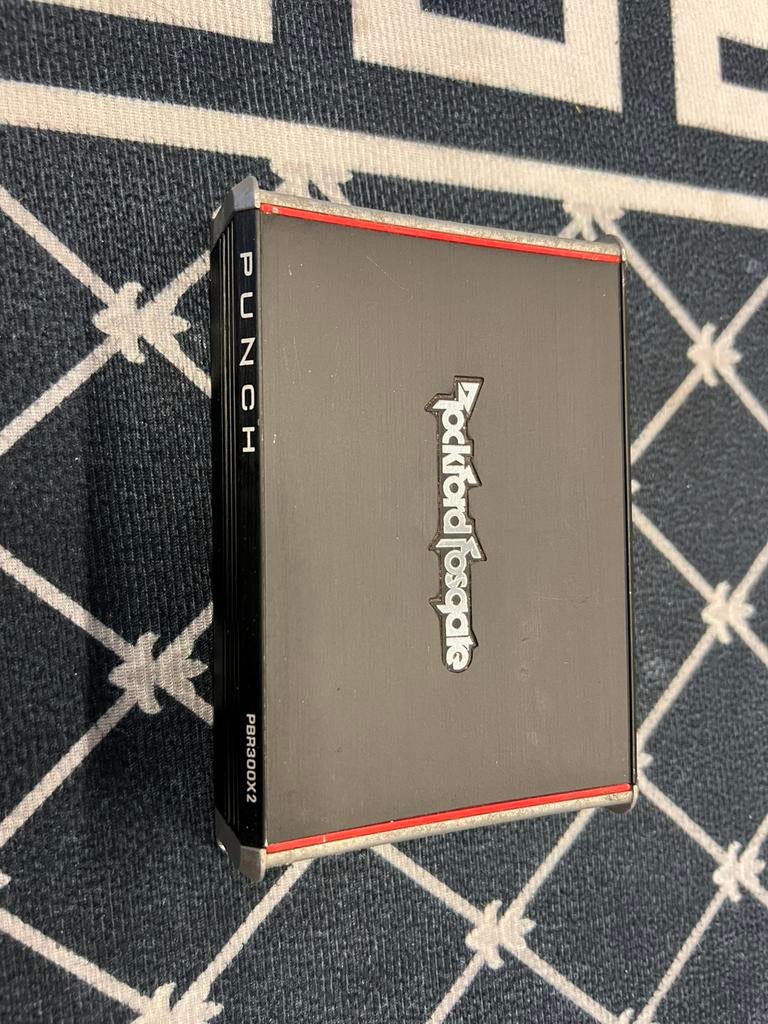 Rockford Fosgate Punch PBR300X2 versterker – werkend, Ophalen, Zo goed als nieuw