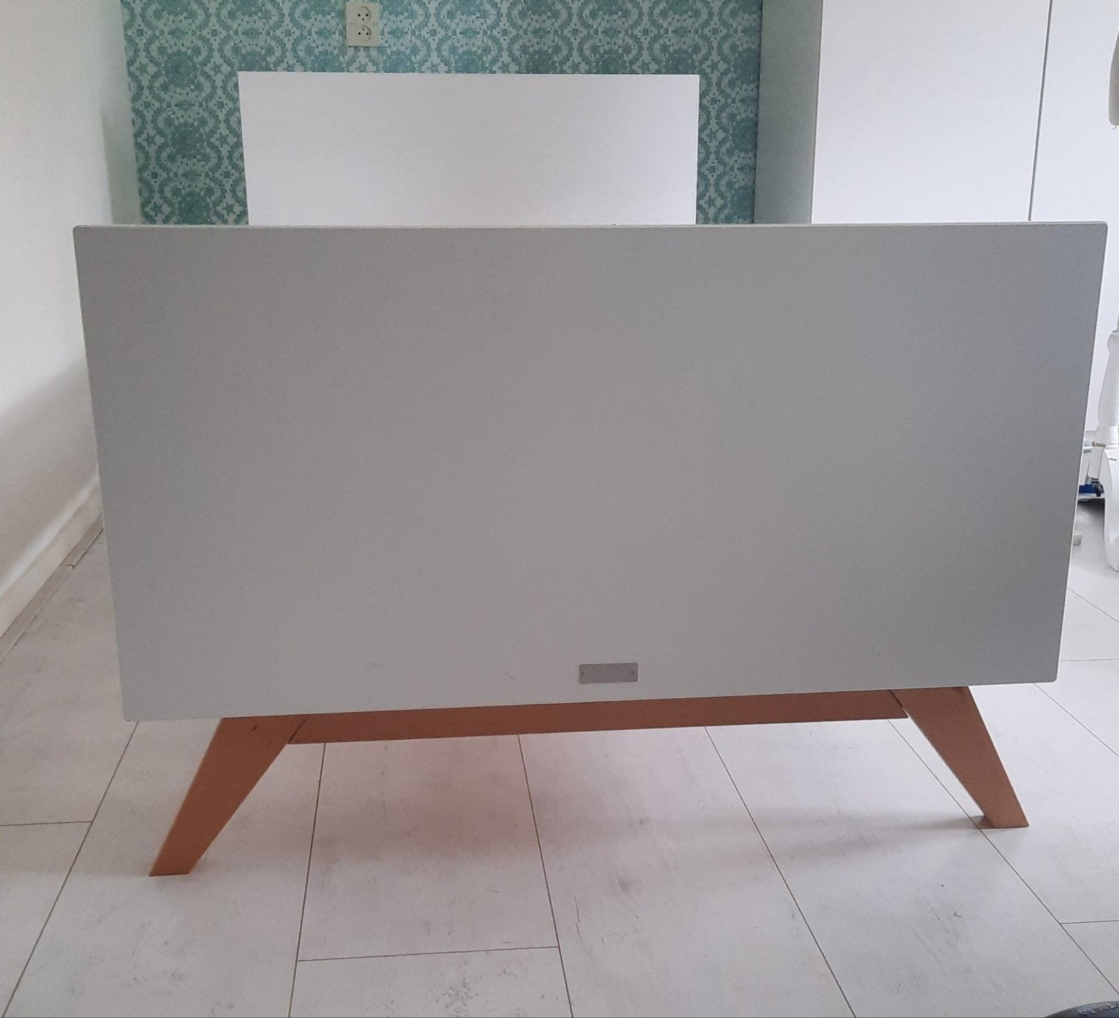 Bopita Lynn eenpersoons juniorbed 90 x 200 cm Lynn, Ophalen, Zo goed als nieuw, 180 cm of meer, 85 tot 100 cm