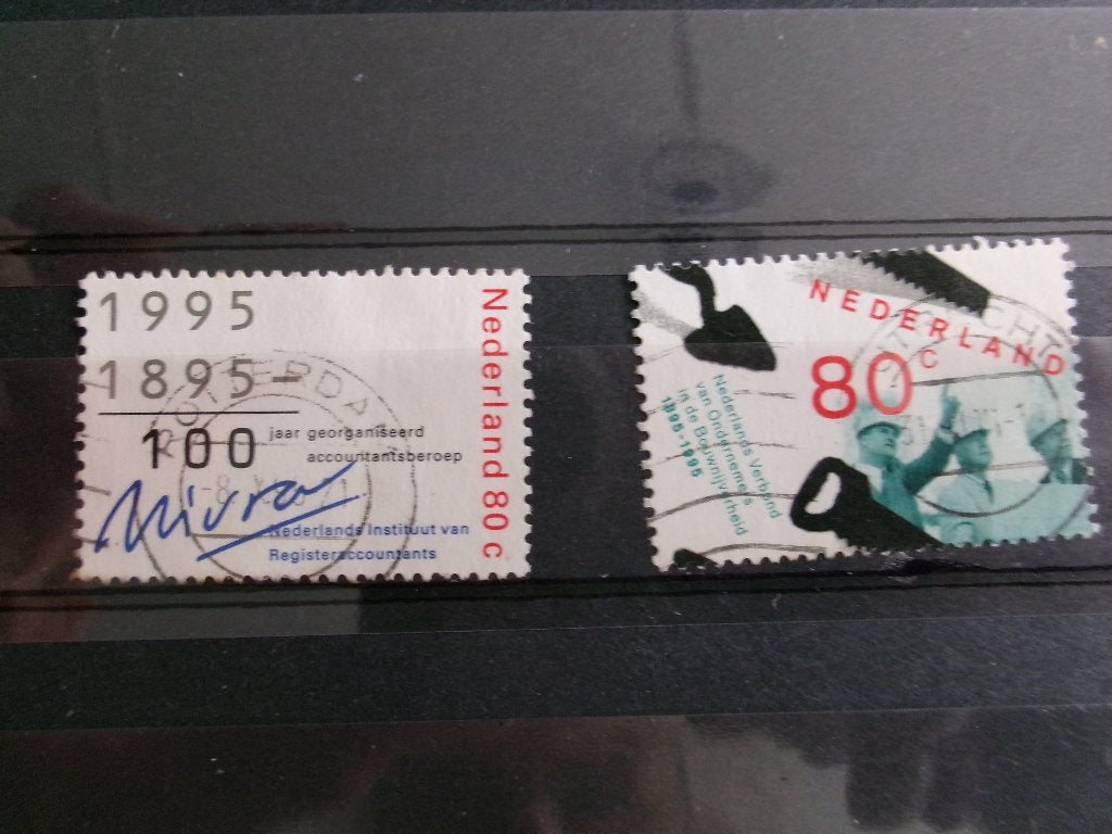 1995 - 1e gecombineerde uitgifte (539f), Postzegels en Munten, Postzegels | Nederland, Verzenden, Gestempeld