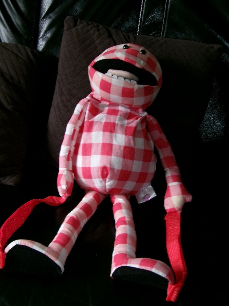 Mr. Jummy rugzak. Merk : Sultana, Overige typen, Ophalen of Verzenden, Zo goed als nieuw, Meerkleurig