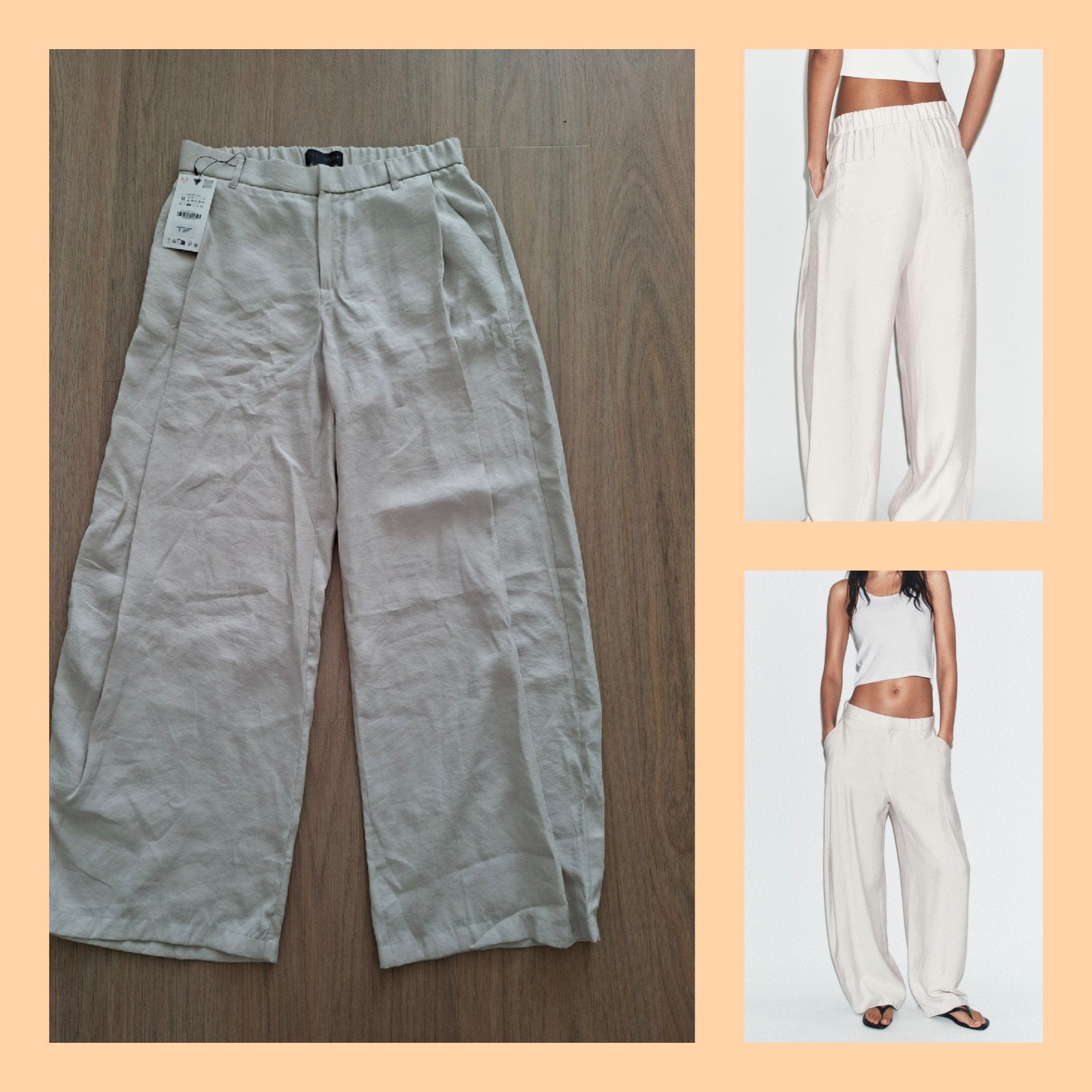 Zara pantalon broek maat M grijs, Maat 38/40 (M), Zara, Nieuw, Ophalen of Verzenden