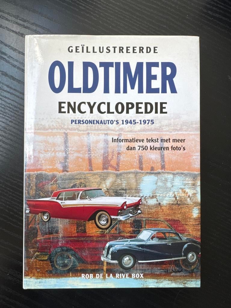 Geïllustreerde Oldtimer Encyclopedie Personenauto's 1945-197, Boeken, Ophalen of Verzenden, Zo goed als nieuw, Algemeen
