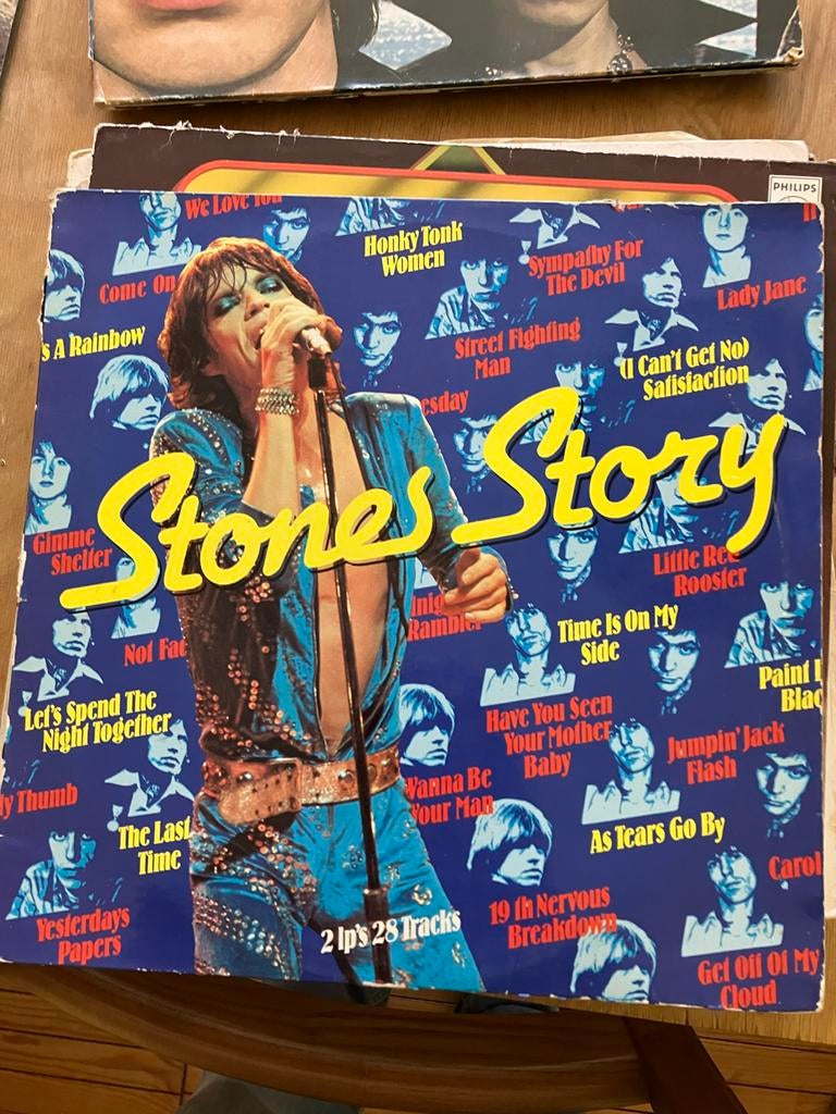 The Rolling Stones - Stones Story (2LP, Philips), Cd's en Dvd's, Vinyl | Rock, Gebruikt, Ophalen of Verzenden, 1970 - 1979, Rock-'n-Roll