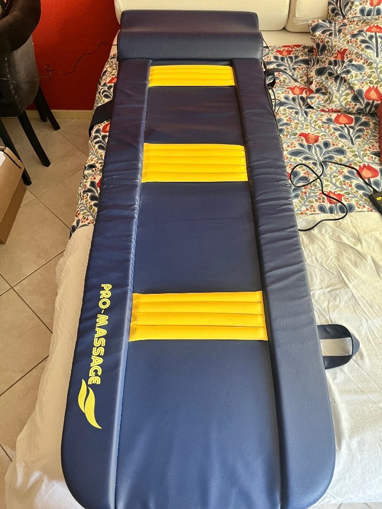 Pro-massage Metek massagebed - met verwarming, Sport en Fitness, Ophalen, Gebruikt, Apparaat