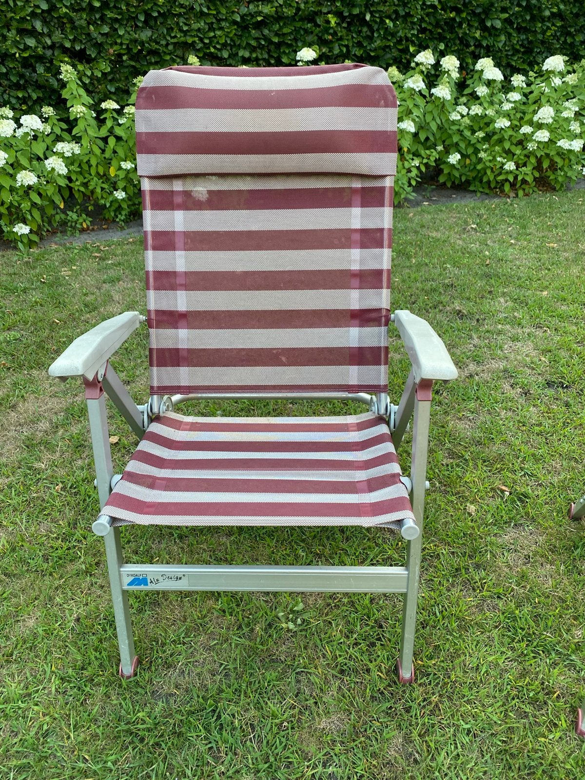 Dukdalf Alu Design Campingstoel - Comfortabel en opvouwbaar, Ophalen of Verzenden, Gebruikt, Campingstoel