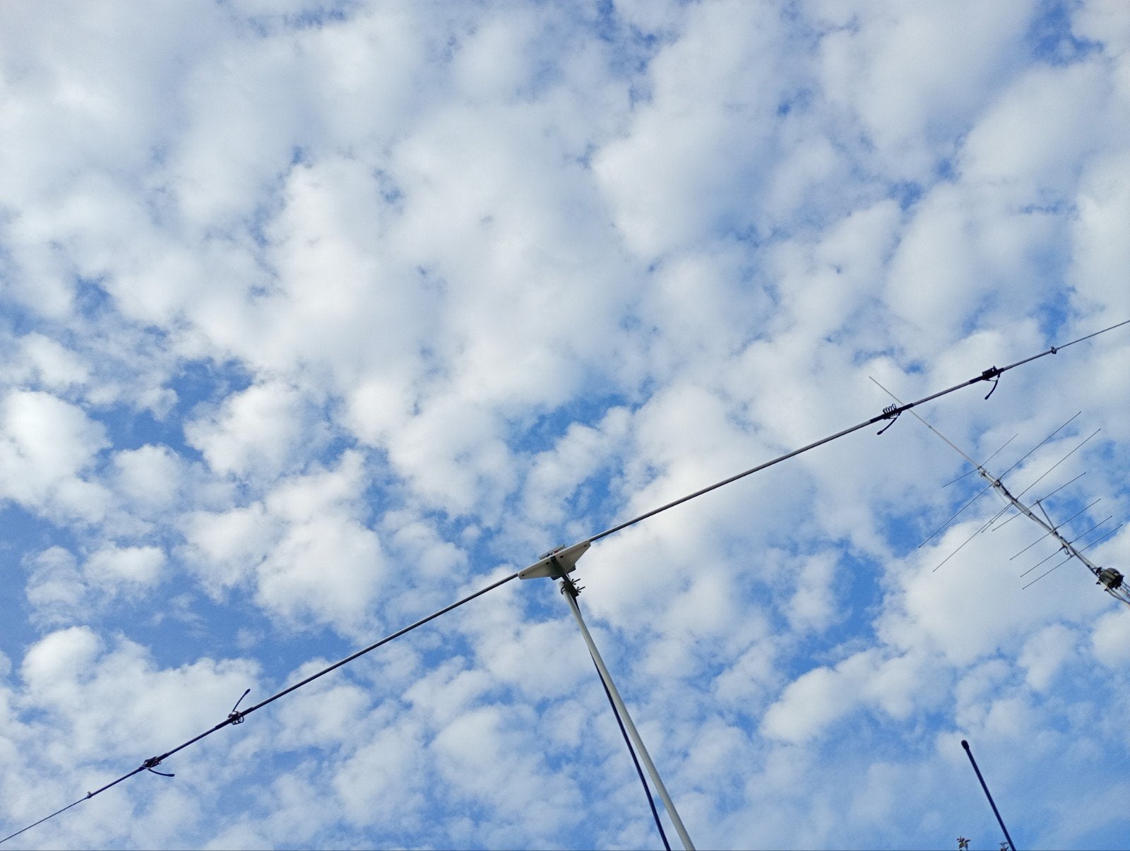 Dipool antenne met traps voor 28, 50 en 70 MHz, Telecommunicatie, Antennes en Masten, Ophalen, Antenne