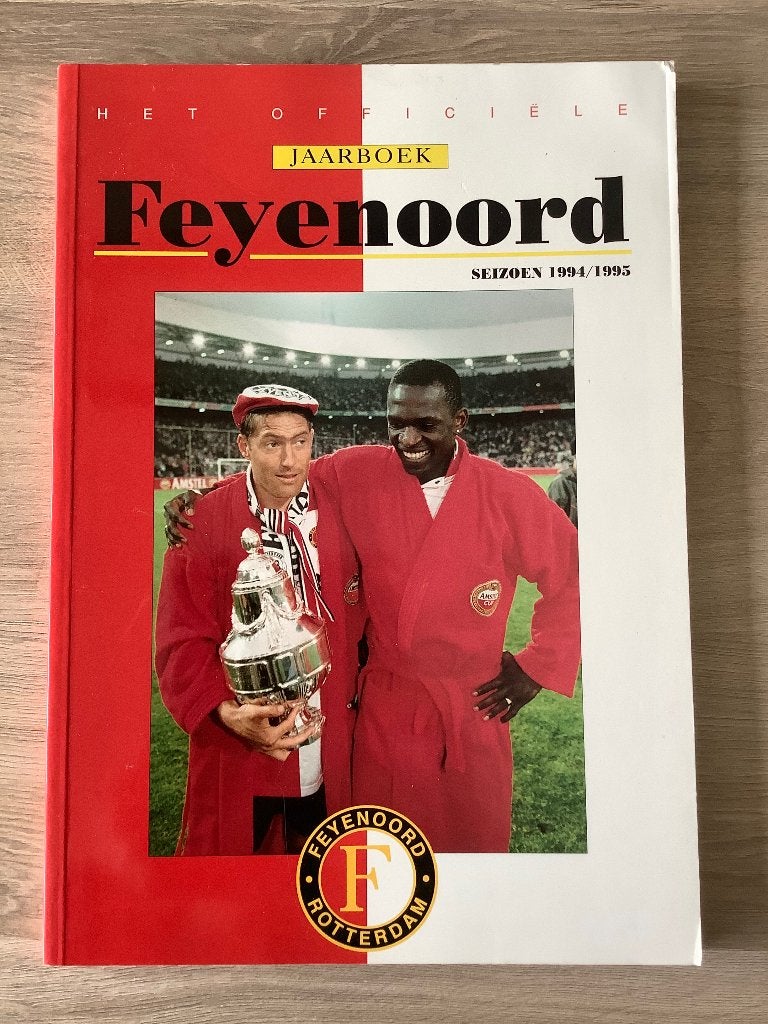 Feyenoord Jaarboek 1994-1995, Ophalen of Verzenden, Zo goed als nieuw, Feyenoord, Boek of Tijdschrift