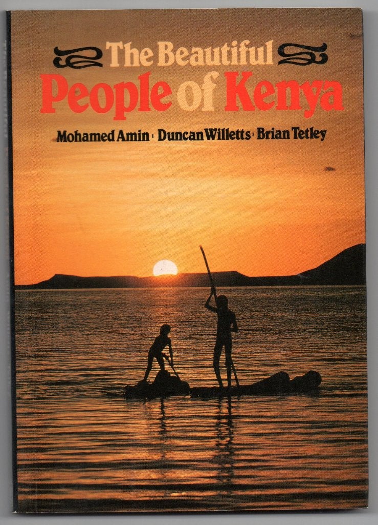 The beautiful people of Kenya - Mohamed Amin, Gelezen, Amin, Willets, Tetley, Maatschappij en Samenleving, Ophalen of Verzenden