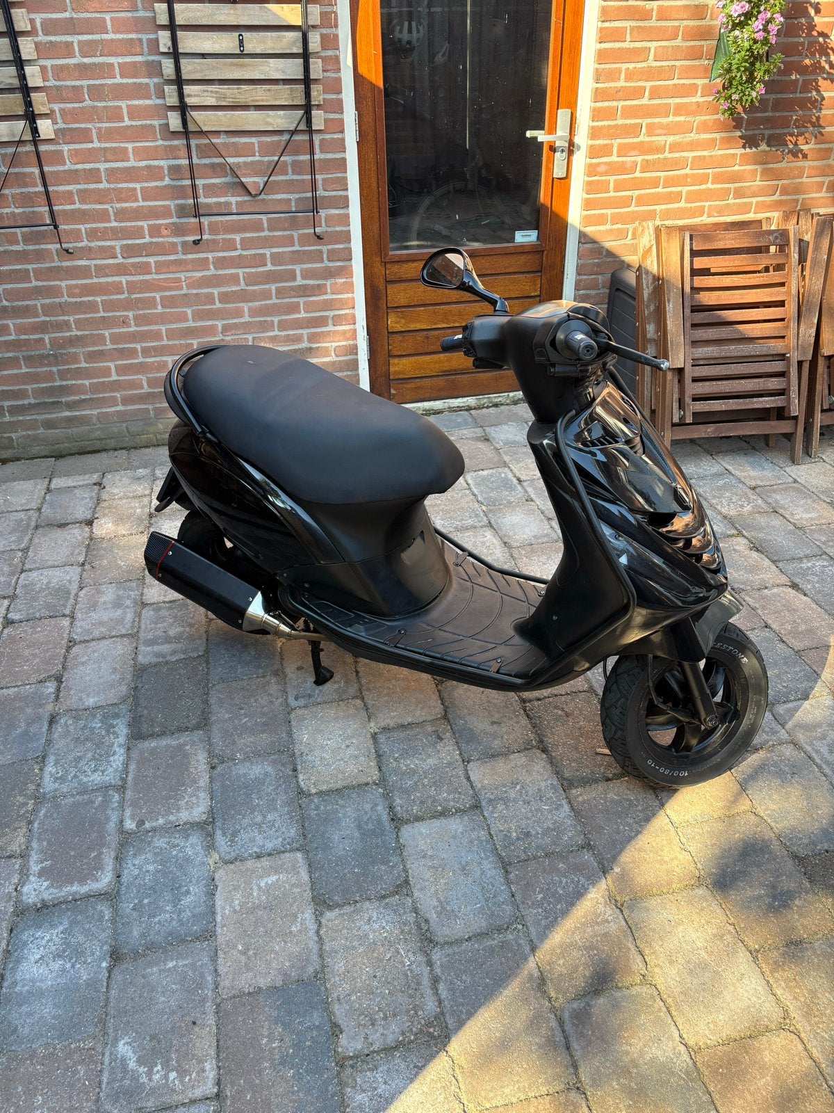 Piaggio Zip 4T2V 2007 - Zwart, Ophalen, Gebruikt, Maximaal 45 km/u, Zip