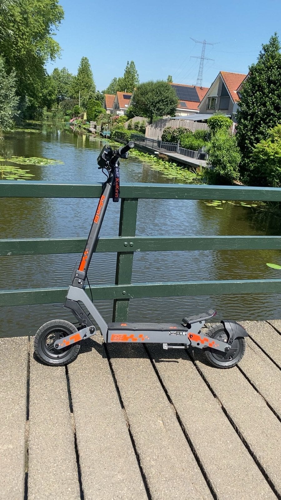 Kukirun G2, Fietsen en Brommers, Steps, Ophalen of Verzenden, Zo goed als nieuw, Elektrische step (E-scooter)