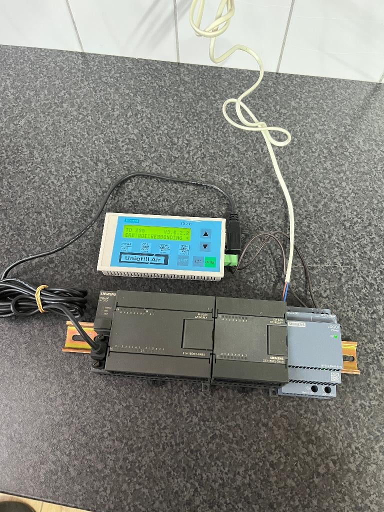 Siemens TD 200 Simatic S7 , Logo , S7-200 , CPU224 , EM223, Ophalen, Gebruikt