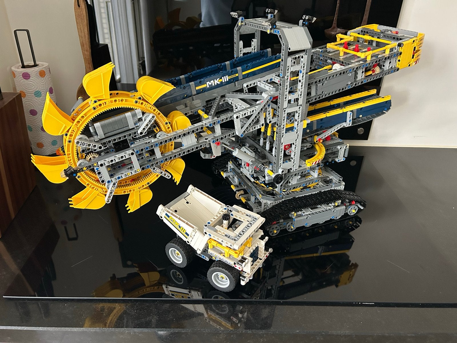 Lego Technic 42055 Bucket Wheel, Ophalen, Zo goed als nieuw, Overige merken