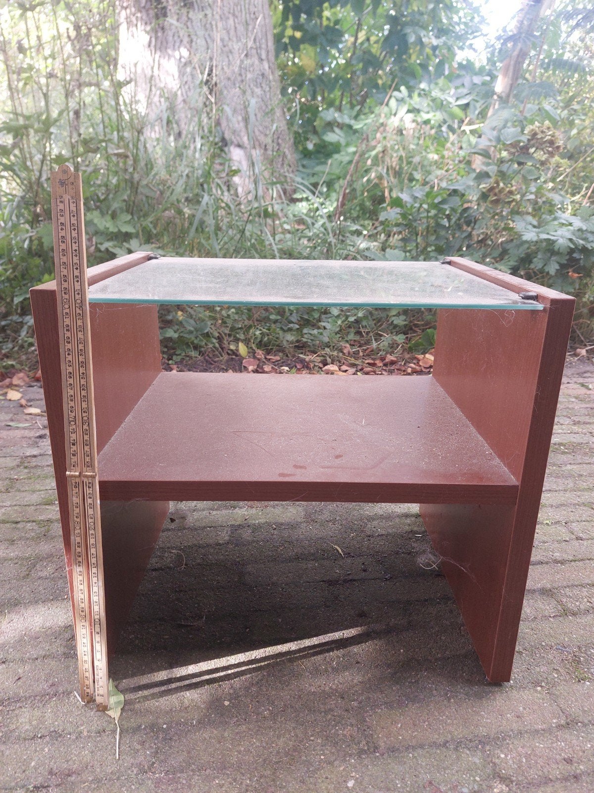 bijzet tafeltje., Ophalen, Rond, Minder dan 55 cm, 45 tot 60 cm