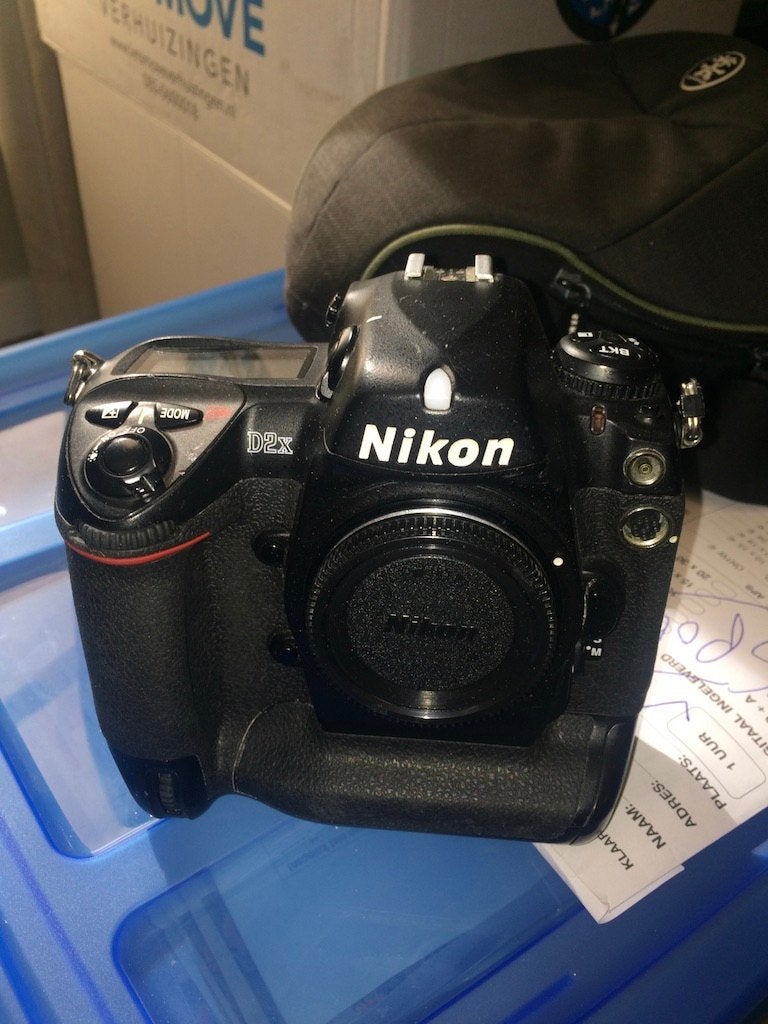 Nikon D2x, Gebruikt, Spiegelreflex, Accu, 12 megapixels