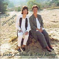 Janke Bulthuis & Tiny Klomp - Allervrogste licht - Drenthe, Cd's en Dvd's, Cd's | Nederlandstalig, Zo goed als nieuw, Streekmuziek