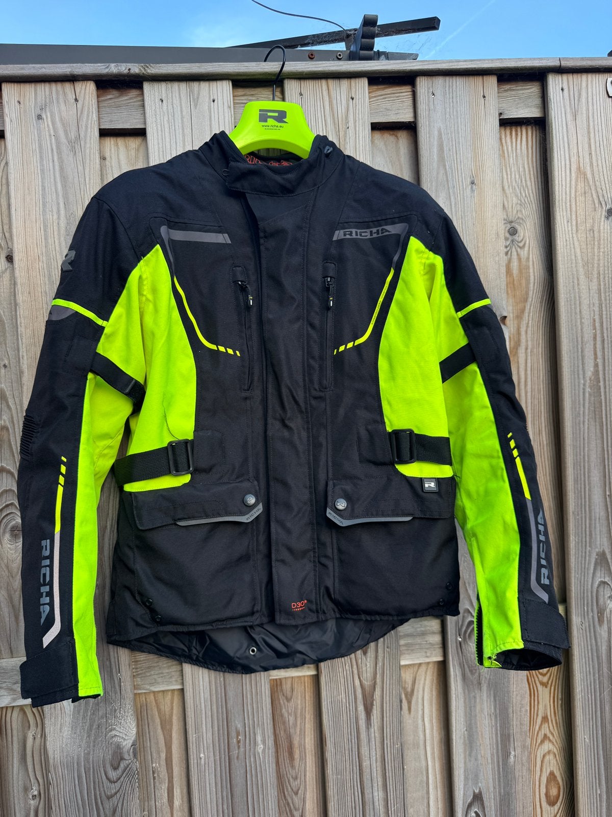Motorpak Richa handschoenen en Helm, Motoren, Kleding | Motorkleding, Ophalen of Verzenden, Tweedehands, Combipak