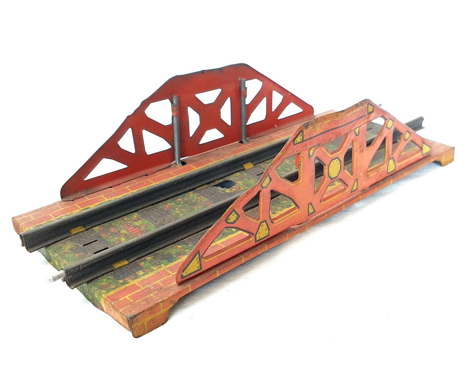 Bing Bub HWN Spoor O Trein Spoorbrug Brug Blik Jaren '20, Hobby en Vrije tijd, Overige merken, Gebruikt, Gelijkstroom of Wisselstroom