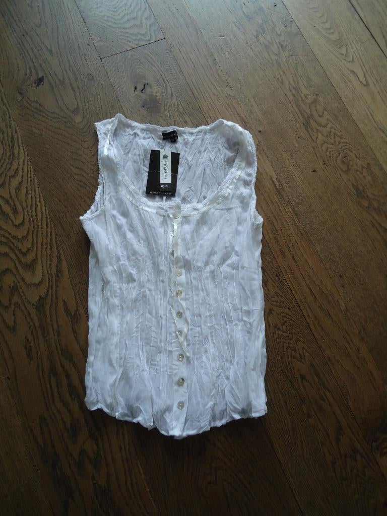 Nieuwe witte Expresso top/bloesje maat 38, Maat 38/40 (M), Expresso, Wit, Nieuw