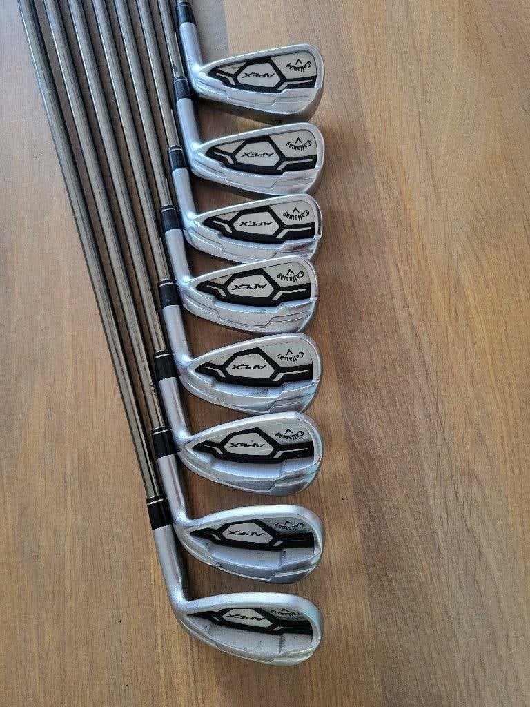 Callaway Apex CF16 set 4-PW + AW | Recoil Graphite Regular, Ophalen, Gebruikt, Set, Callaway