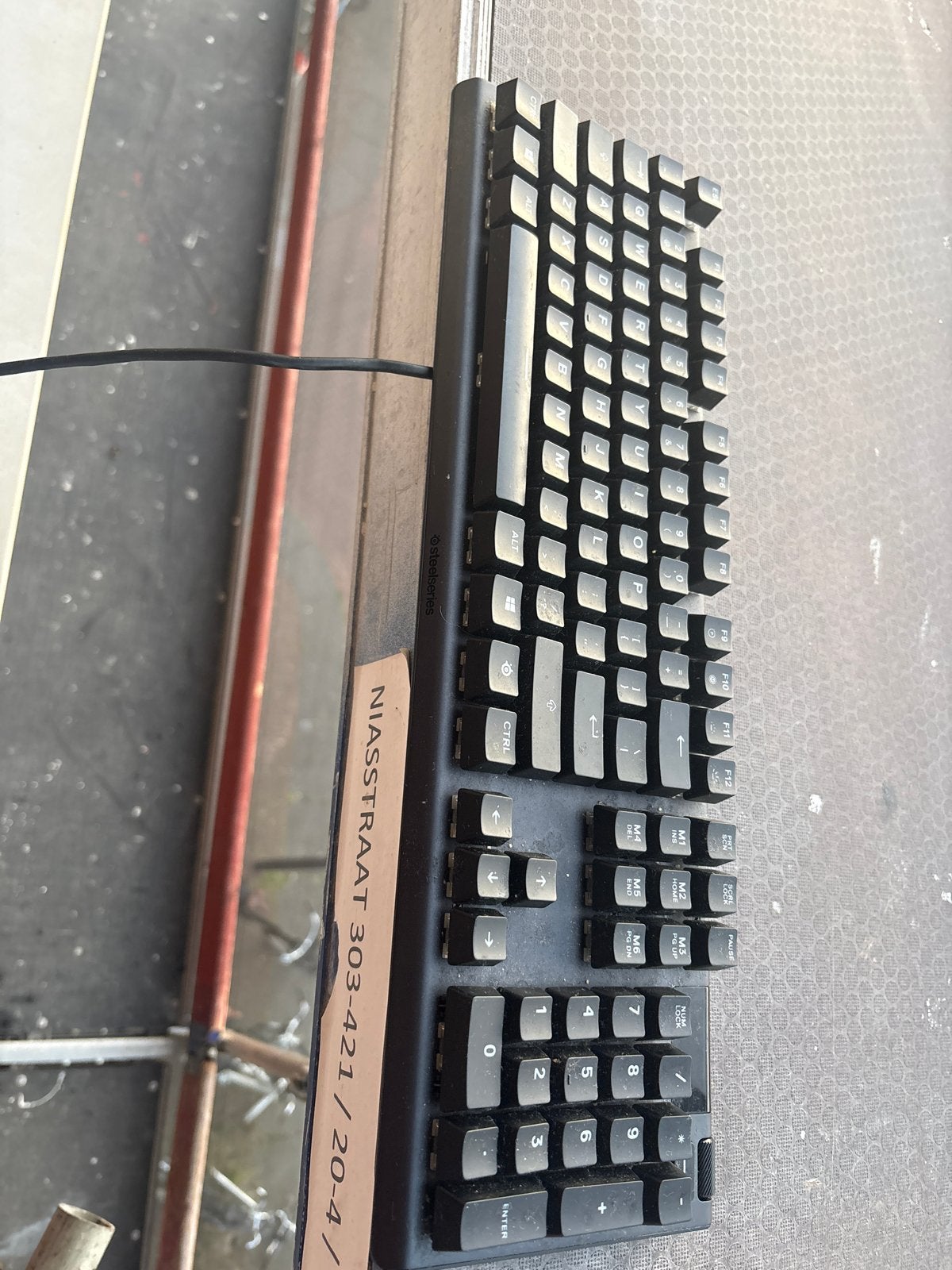 SteelSeries Apex 5 Gaming Toetsenbord - RGB - QWERTY, Computers en Software, Toetsenborden, Gaming toetsenbord, Ophalen of Verzenden