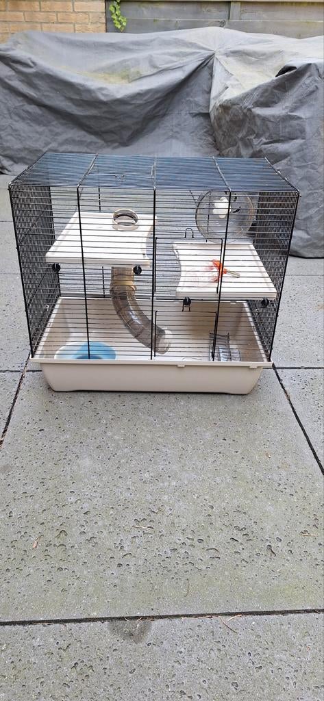 Hamsterkooi interzoo homer, Dieren en Toebehoren, Knaagdieren en Konijnen | Hokken en Kooien, Ophalen, Gebruikt, Kooi, Hamster