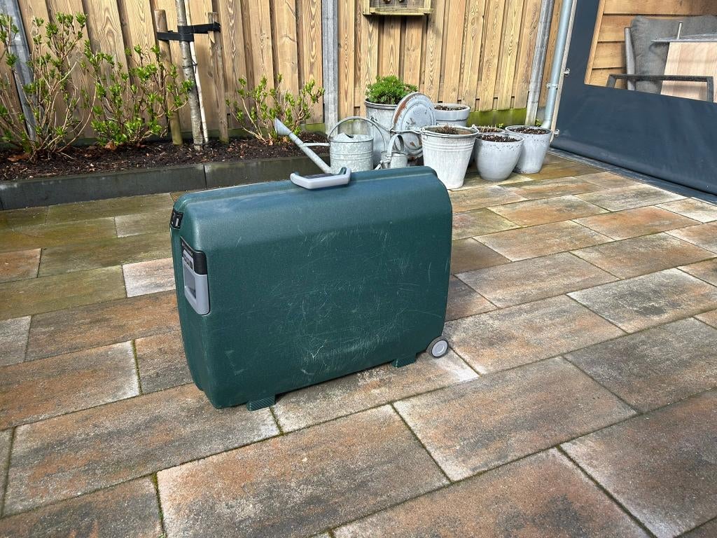 Samsonite koffer, Gebruikt, Hard kunststof, 70 cm of meer, 55 cm of meer