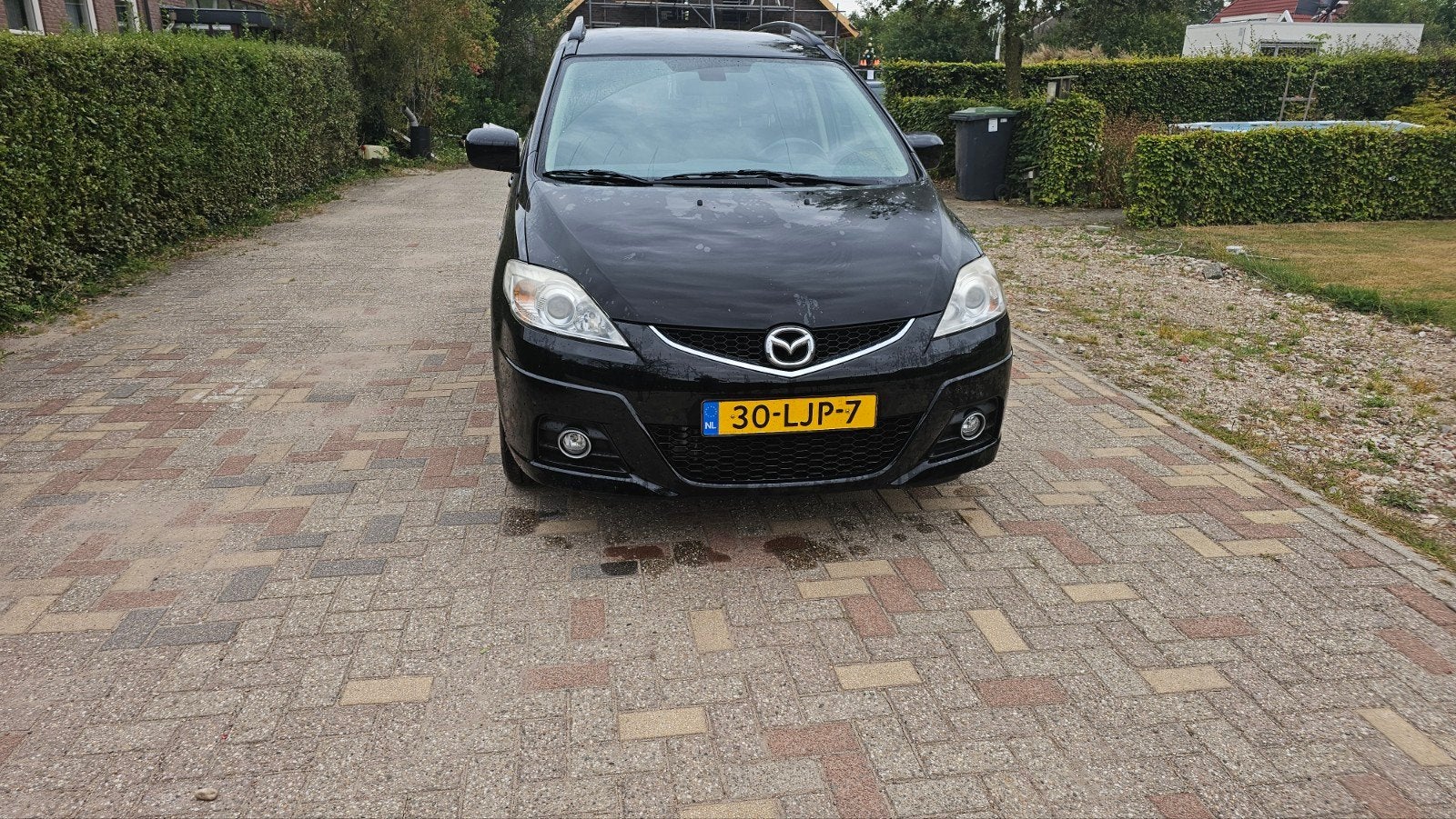 Mazda 5 2.0 2010 Zwart, Auto's, Mazda, 145 pk, 4 cilinders, 7 stoelen, Zwart