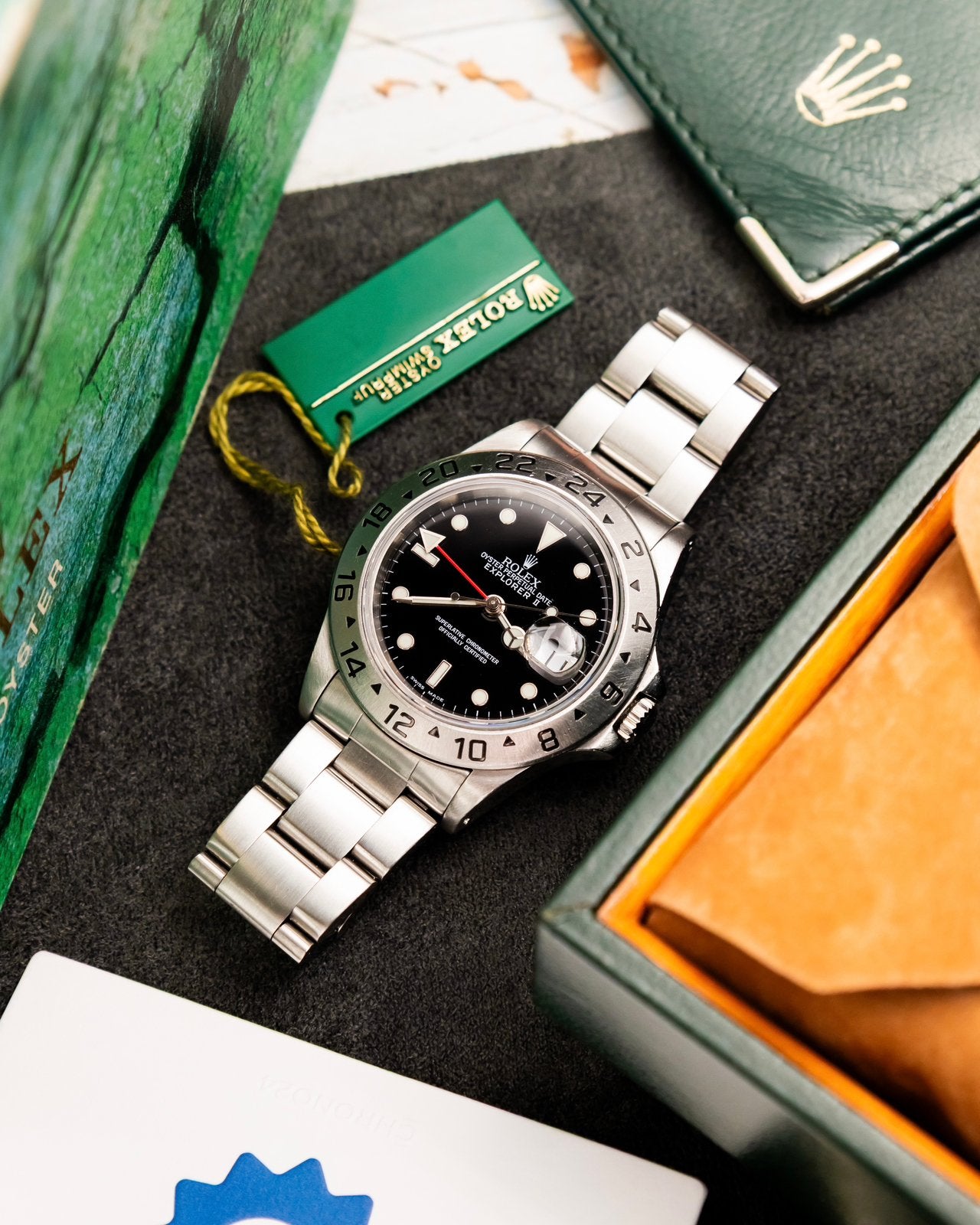 Rolex 16570 Explorer II - Erg Compleet - Chrono Certified, Sieraden, Tassen en Uiterlijk, Horloges | Heren, Ophalen, Staal, Polshorloge