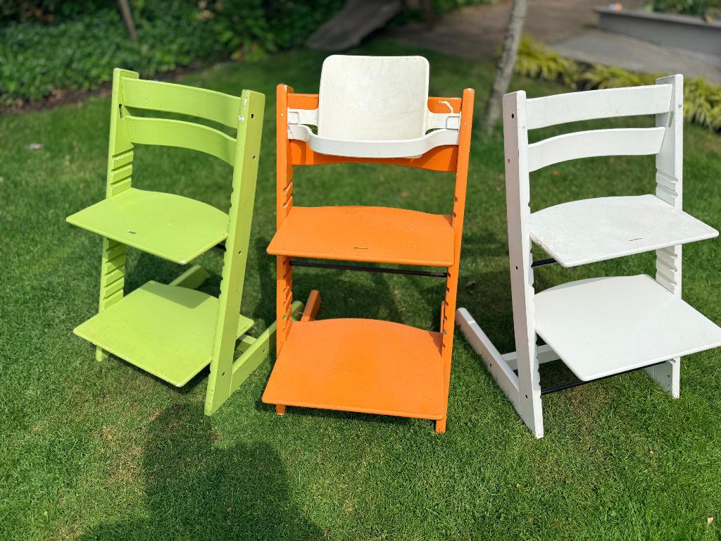 Trip trap stoel, Kinderen en Baby's, Kinderstoelen, Ophalen, Gebruikt, Meegroeistoel, Stoelverkleiner