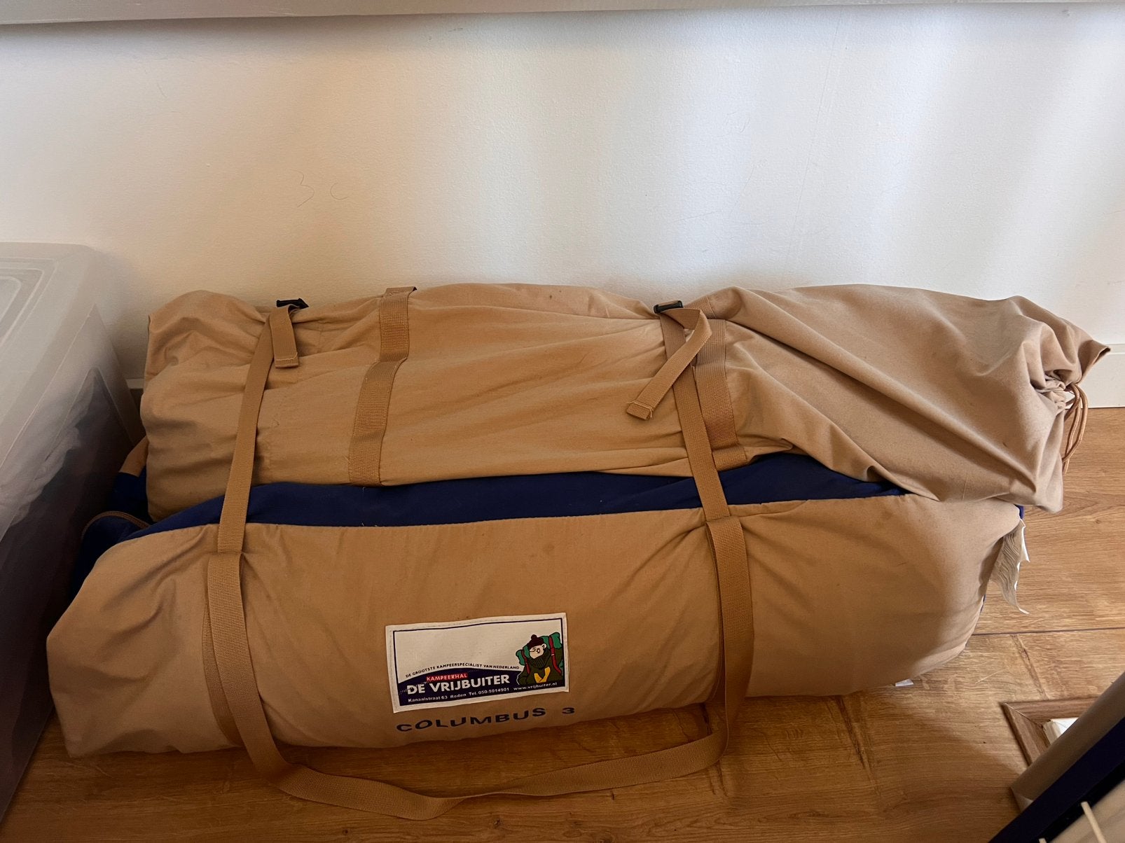 Tent Columbus 3 zgan, Ophalen, Zo goed als nieuw