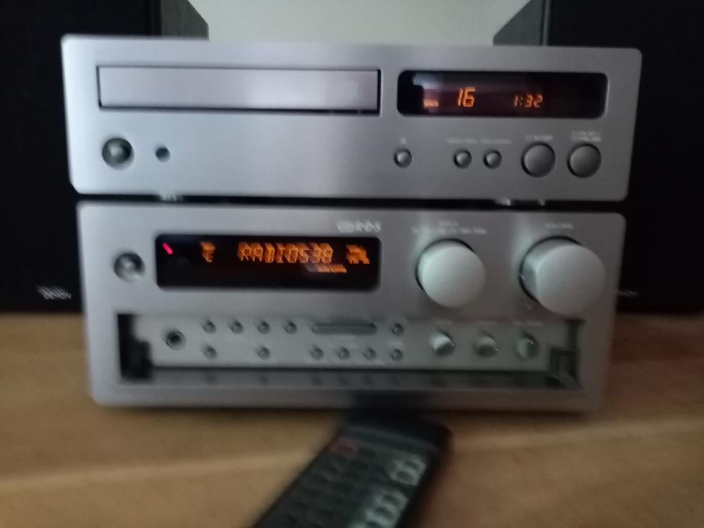 Yamaha kwaliteits Titaan stereo MIDI incl AB RX10 + CDX-9, Tuner of Radio, Losse componenten, Zo goed als nieuw, Ophalen