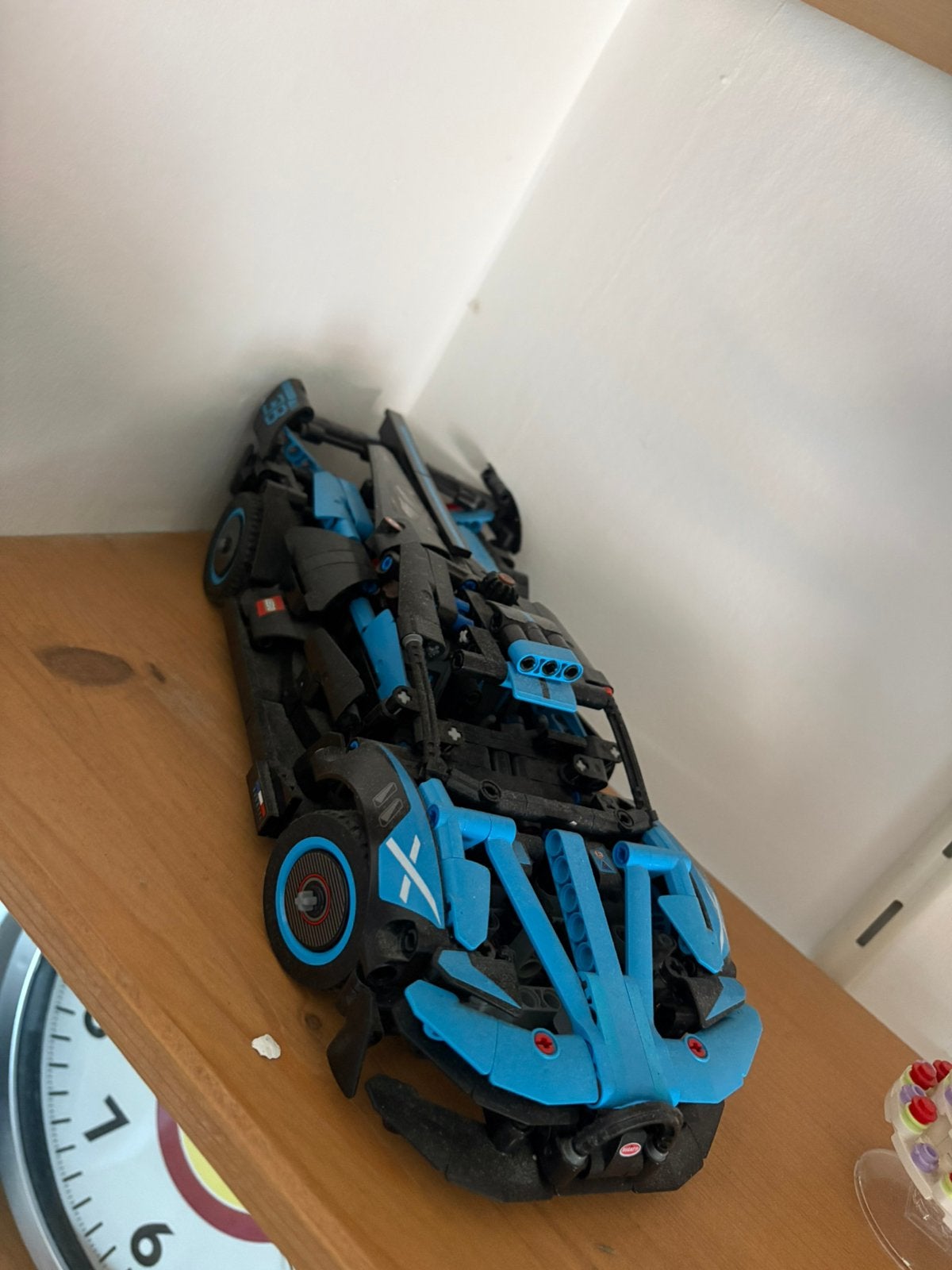 Lego bugatti, Ophalen of Verzenden, Zo goed als nieuw, Overige schalen, Auto onroad