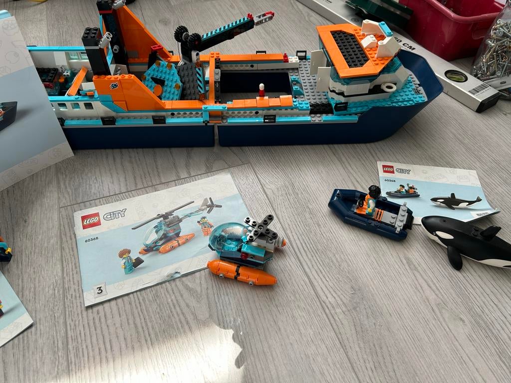 LEGO City 60368 Arctisch Onderzoeksschip, Ophalen of Verzenden, Gebruikt, Jongen of Meisje