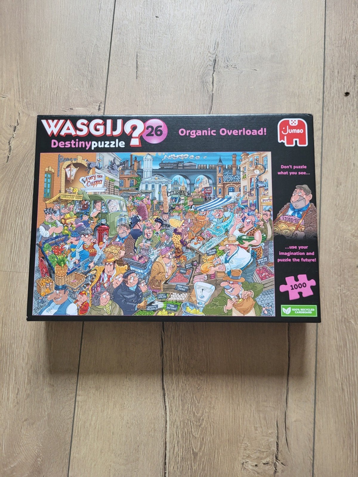 Nieuw! Wasgij destiny 26 organic overload, Ophalen of Verzenden, 500 t/m 1500 stukjes, Nieuw, Legpuzzel