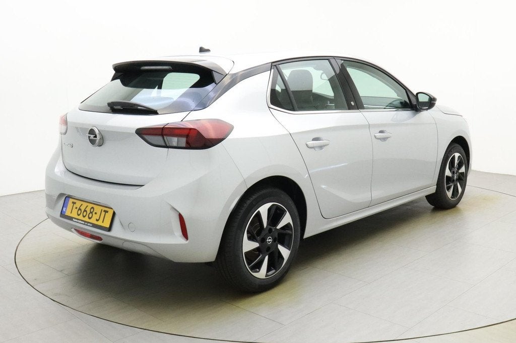 Opel Corsa-e Elegance 50 kWh | Uniek! Lage KM-stand! | Navig, Auto's, 15 min, Gebruikt, Zwart, Origineel Nederlands
