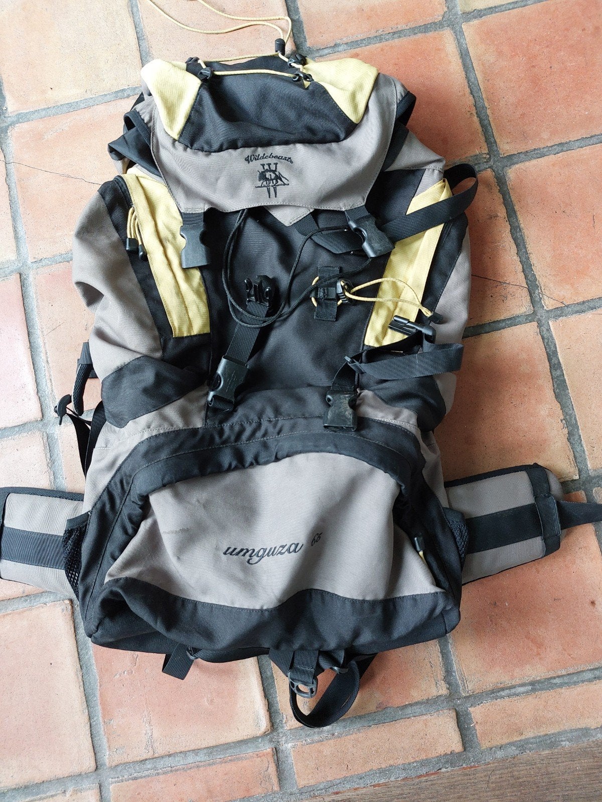 Wildebeast Umguza 65 Trekking Rugzak, Sieraden, Tassen en Uiterlijk, 40 cm of meer, Zo goed als nieuw, Trekking, 60 cm of meer