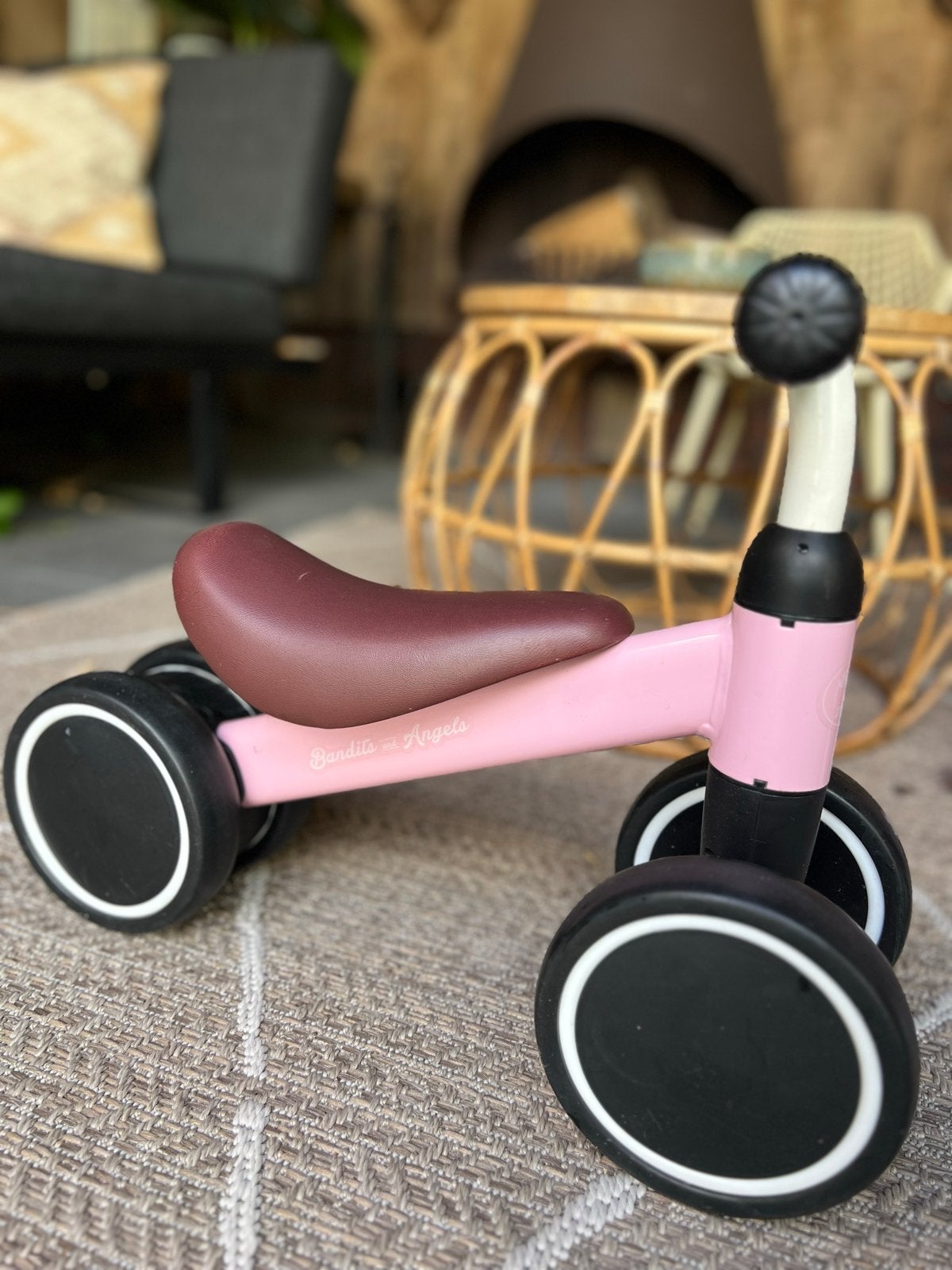 Bandits and Angels loopfiets roze, Ophalen, Gebruikt, Loopfiets