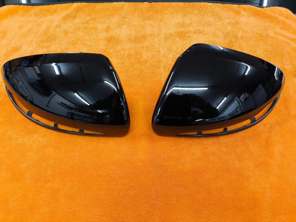 C238 Set zwarte spiegelkappen, Auto-onderdelen, Spiegels, Ophalen of Verzenden, Gebruikt, Mercedes-Benz