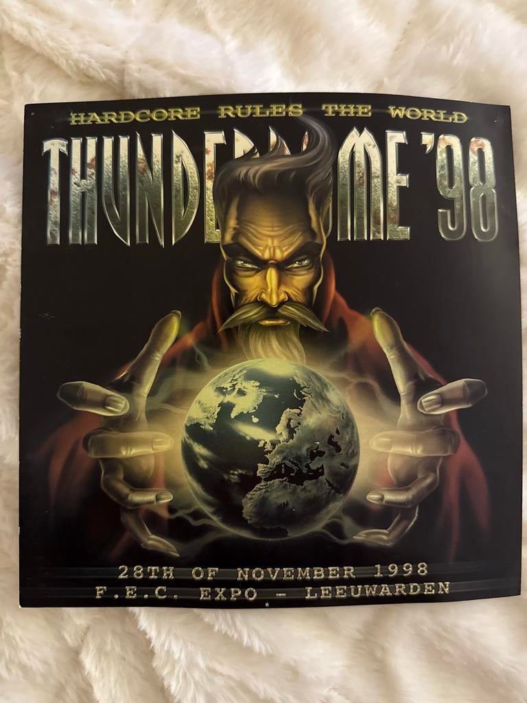 Thunderdome 98 flyer, A4 of kleiner, Vierkant, Ophalen of Verzenden, Zo goed als nieuw