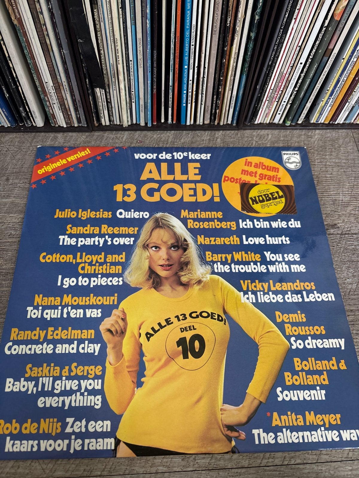 LP Alle 13 Goed! Deel 10 - Diverse artiesten (Originele pers, Cd's en Dvd's, Vinyl | Pop, LP, Gebruikt, Pop, Ophalen of Verzenden