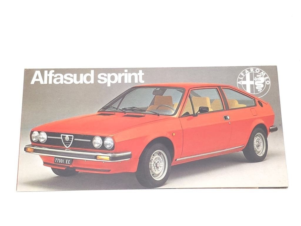 Alfa Romeo Alfasud Sprint — Nederlandse Brochure 1978, Ophalen of Verzenden, Gelezen, Alfa Romeo