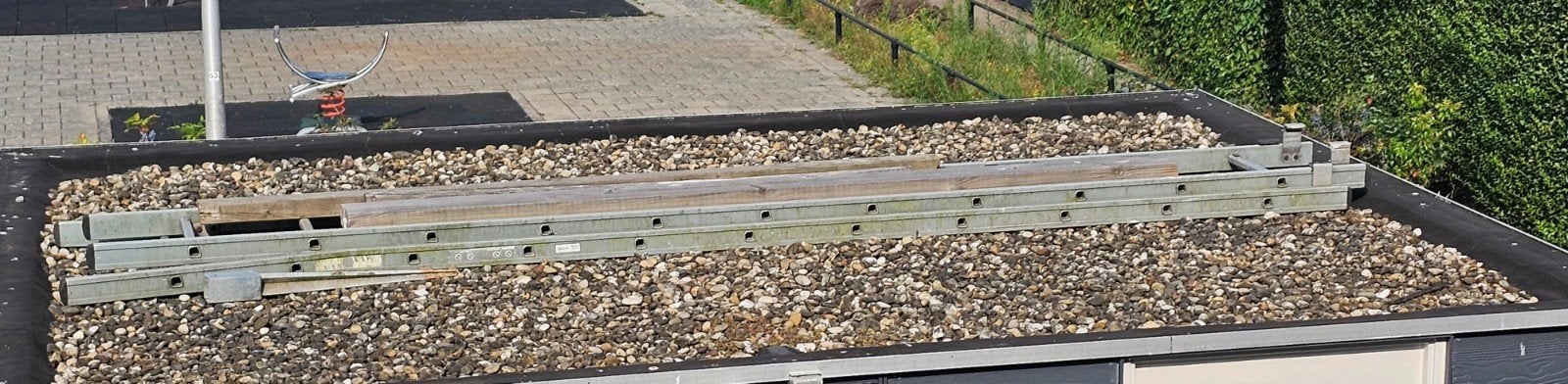 ladder voor glasbewassing oid, Ophalen, Gebruikt, 4 meter of meer
