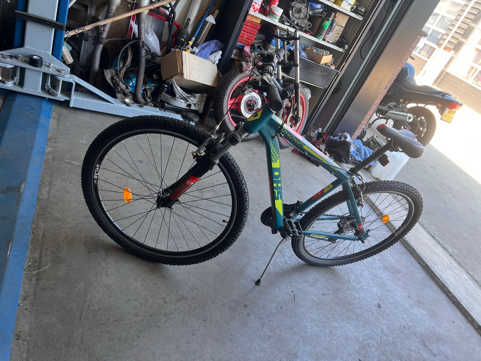 DHS Mountainbike Nieuw! Herenfiets met schijfremmen, Fietsen en Brommers, Hardtail, Heren, Nieuw, Schijfrem
