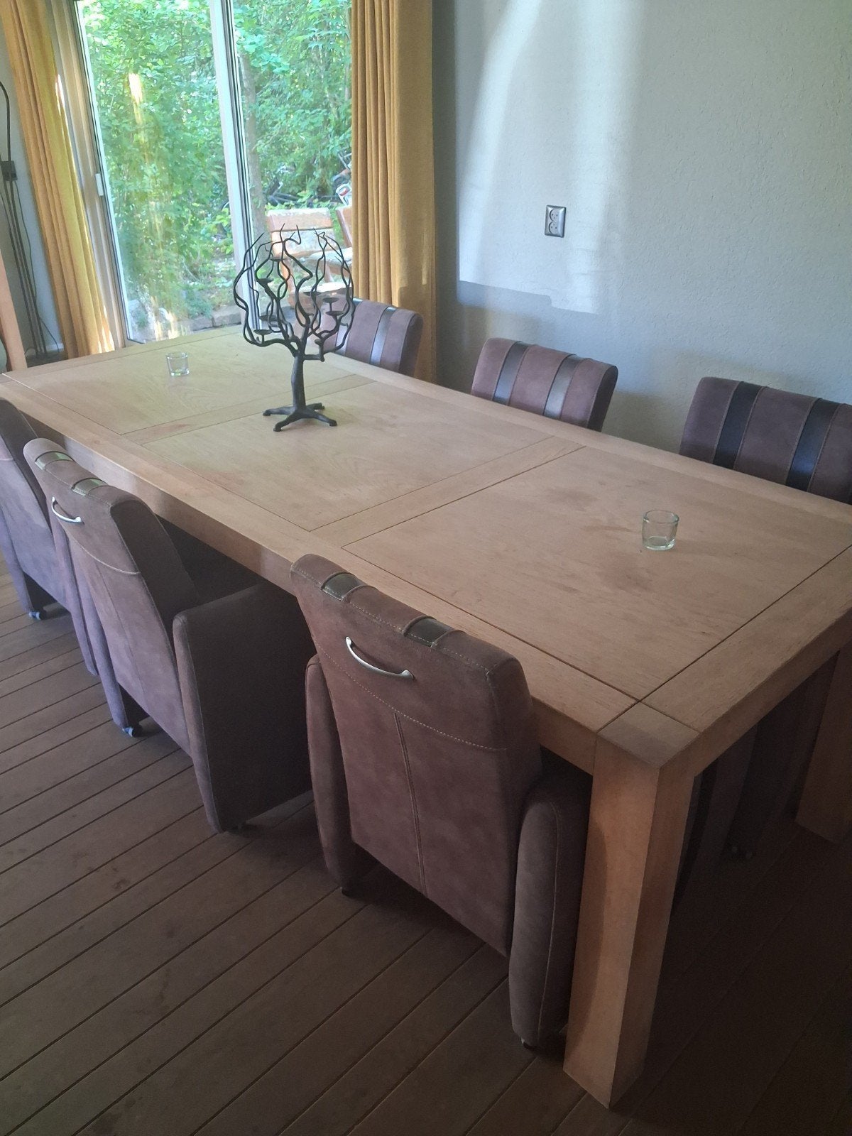 grote tafel, Ophalen of Verzenden, Gebruikt, 4 tot 6 stoelen