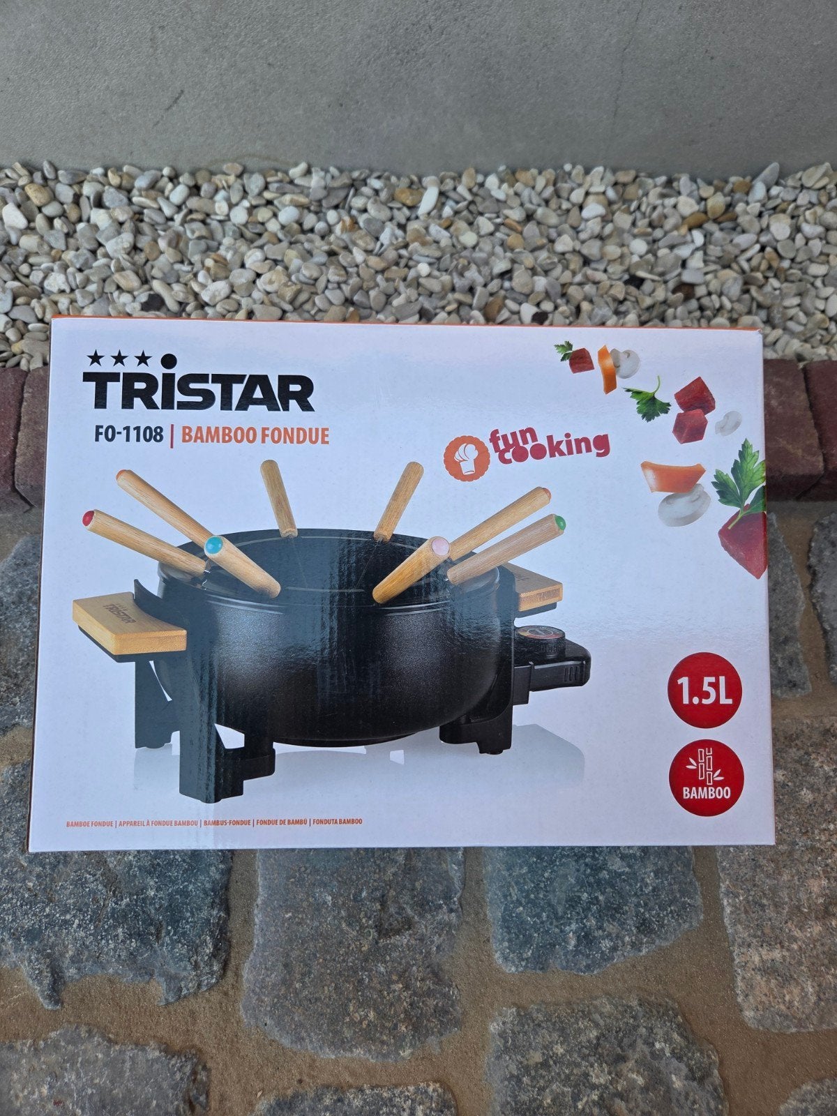 Tristar FO-1108 Bamboo Fondue - Nieuw in doos, Ophalen, Nieuw